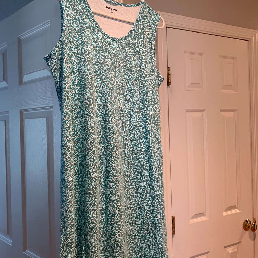 Lands’ End Sleeveless Short Nightgown